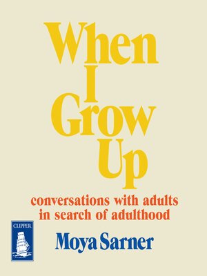 cover image of When I Grow Up